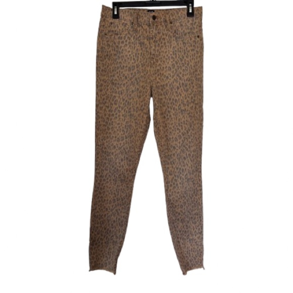 GAP Women's True Skinny Pants Jeans Sz 8/29 Leopard Print